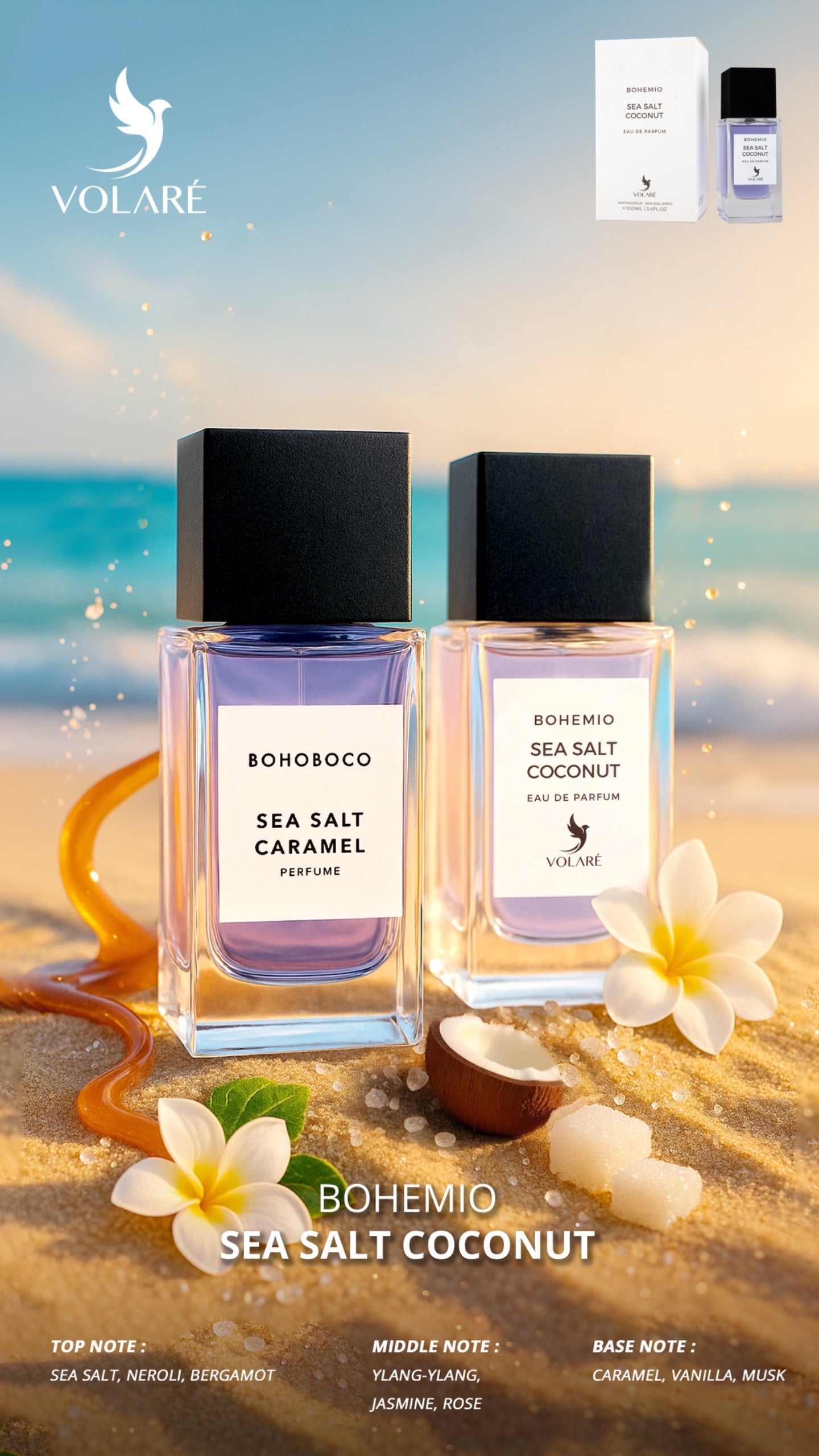 Bohemio, Sea Salt Coconut