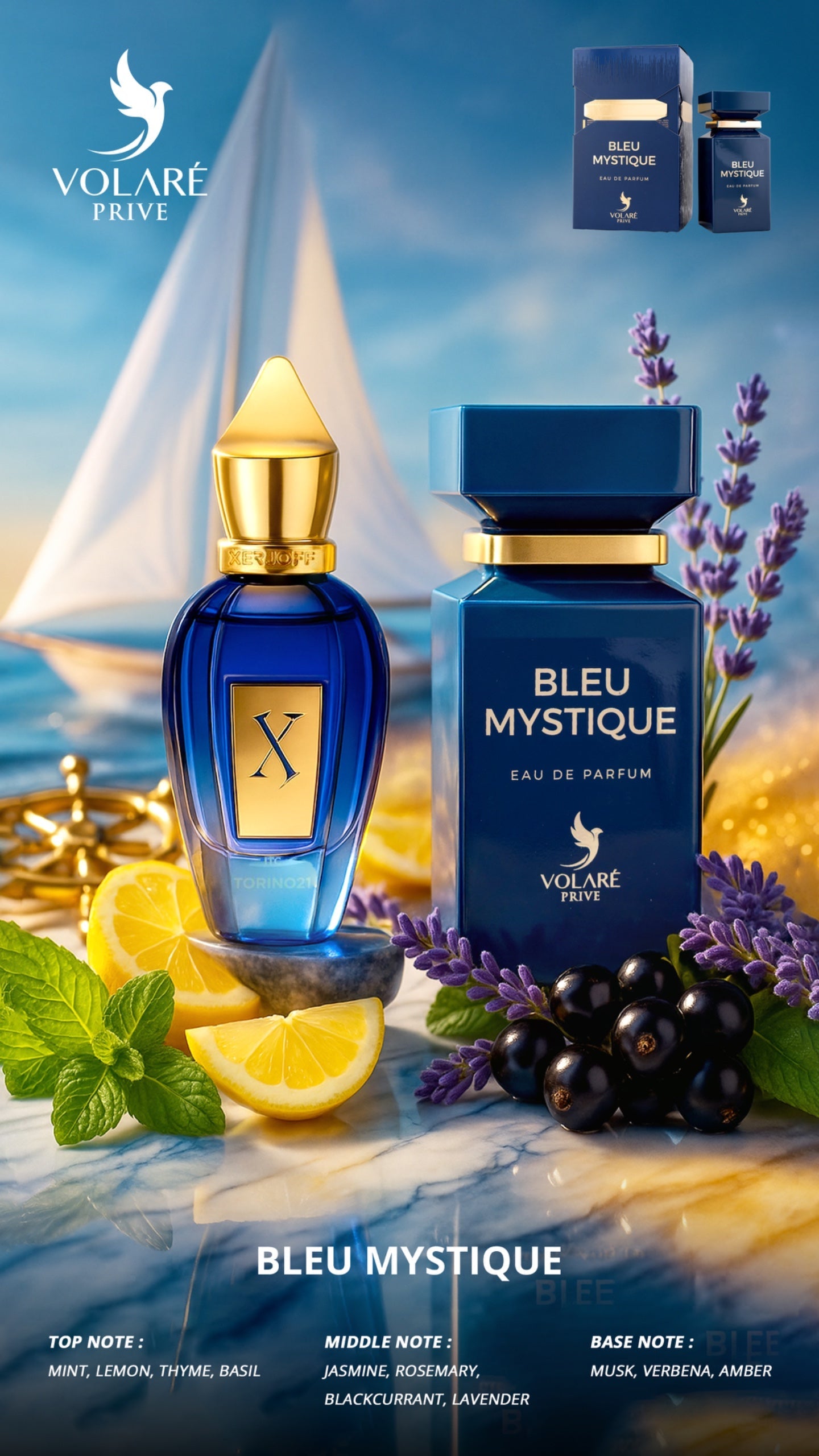 Prive, Bleu Mystique