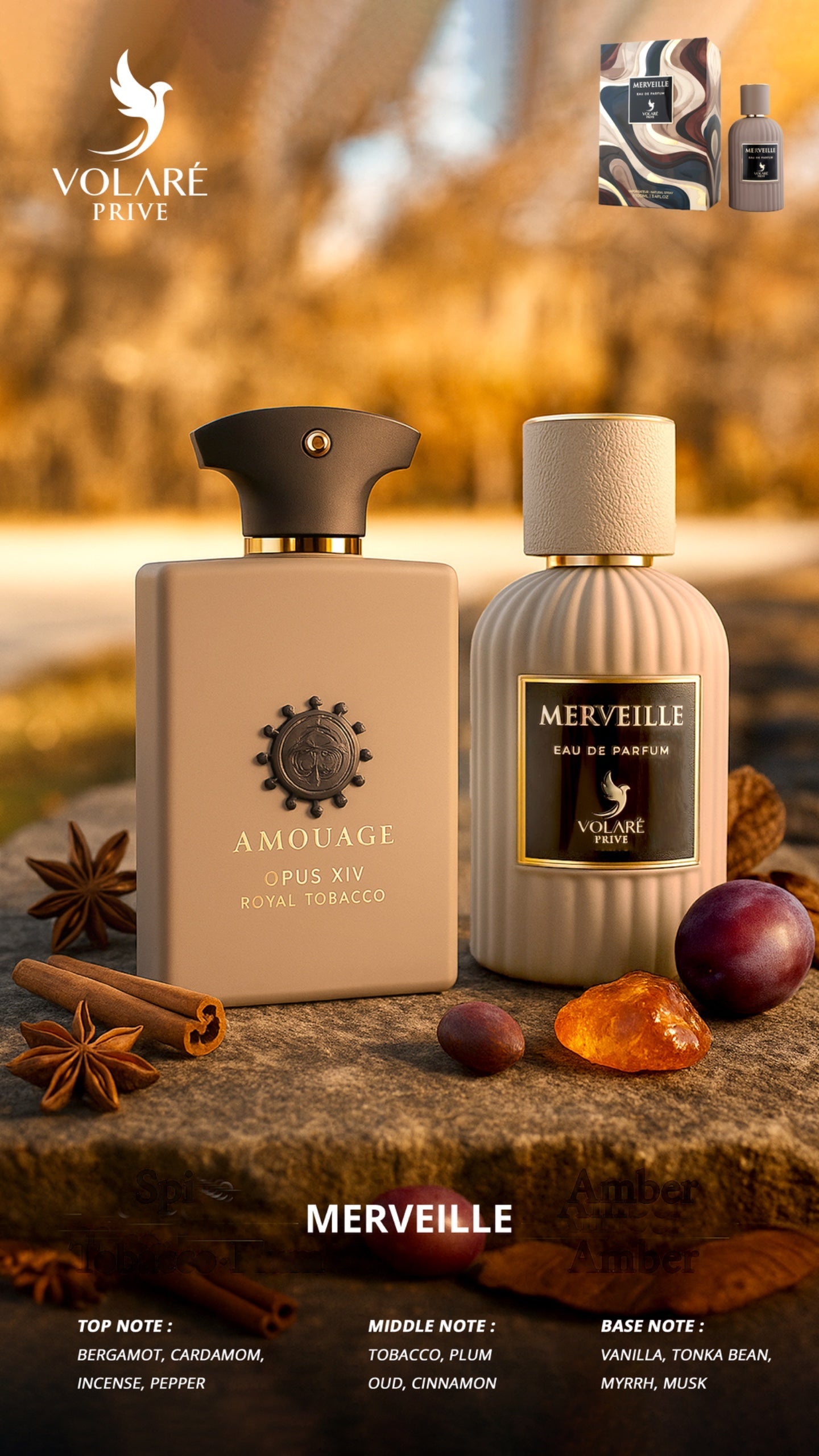 Prive, Marveille