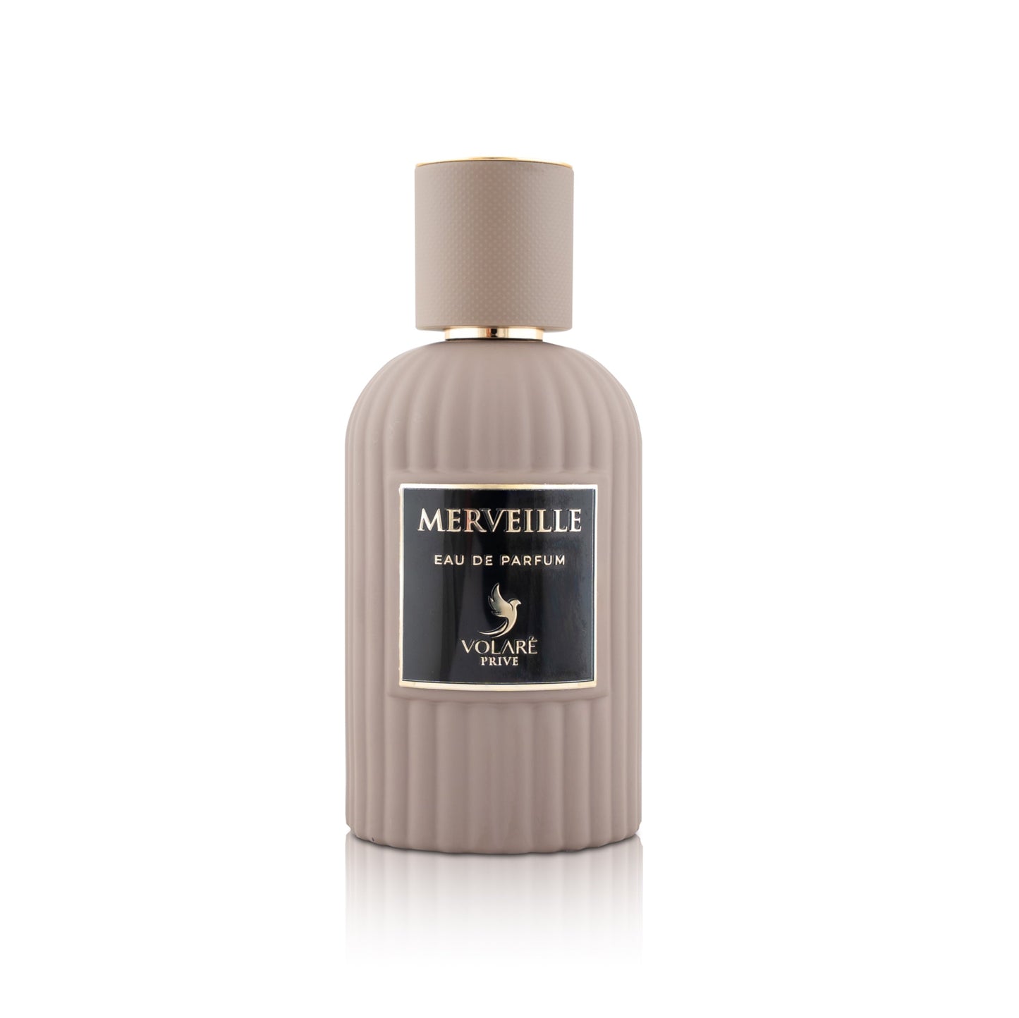 Perfume bottle labeled 'Merveille' on a white background